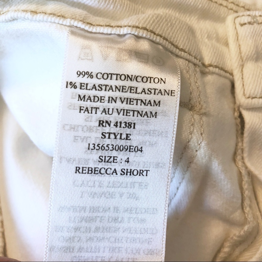 Polo Jeans Ralph Lauren | White Denim Shorts - Picture 5 of 6